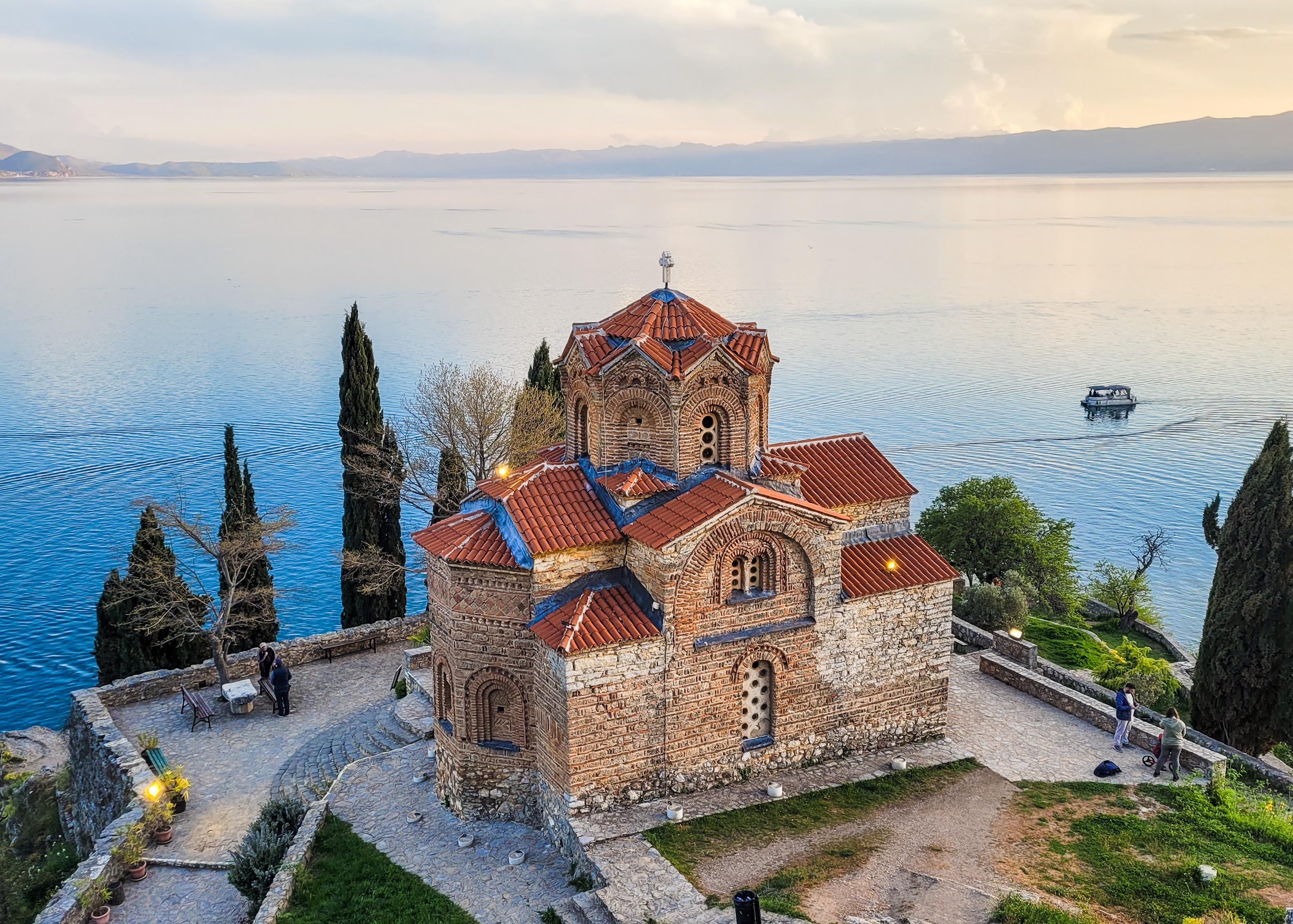 Le lac d'Ohrid