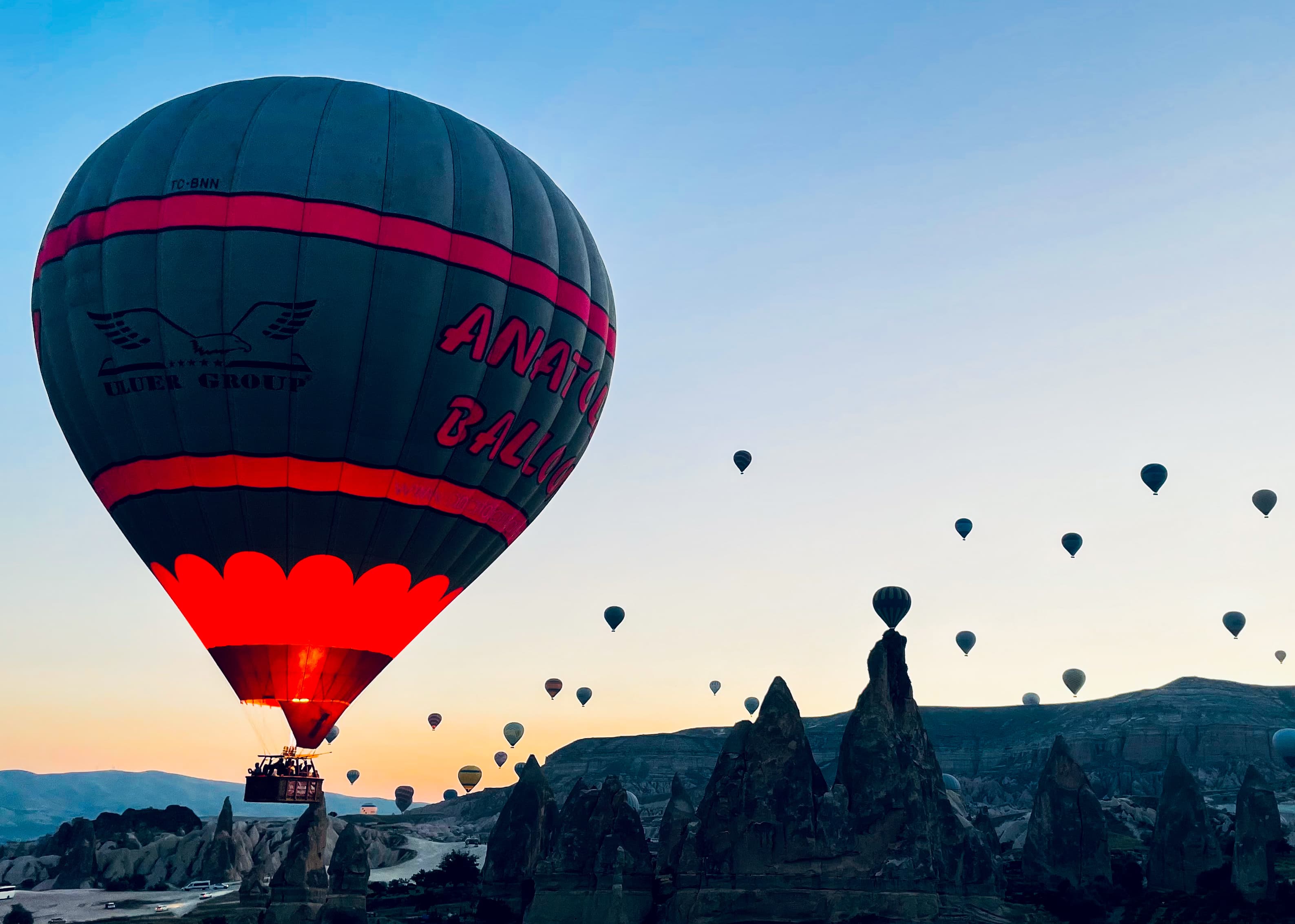 Les montgolfières de Cappadoce