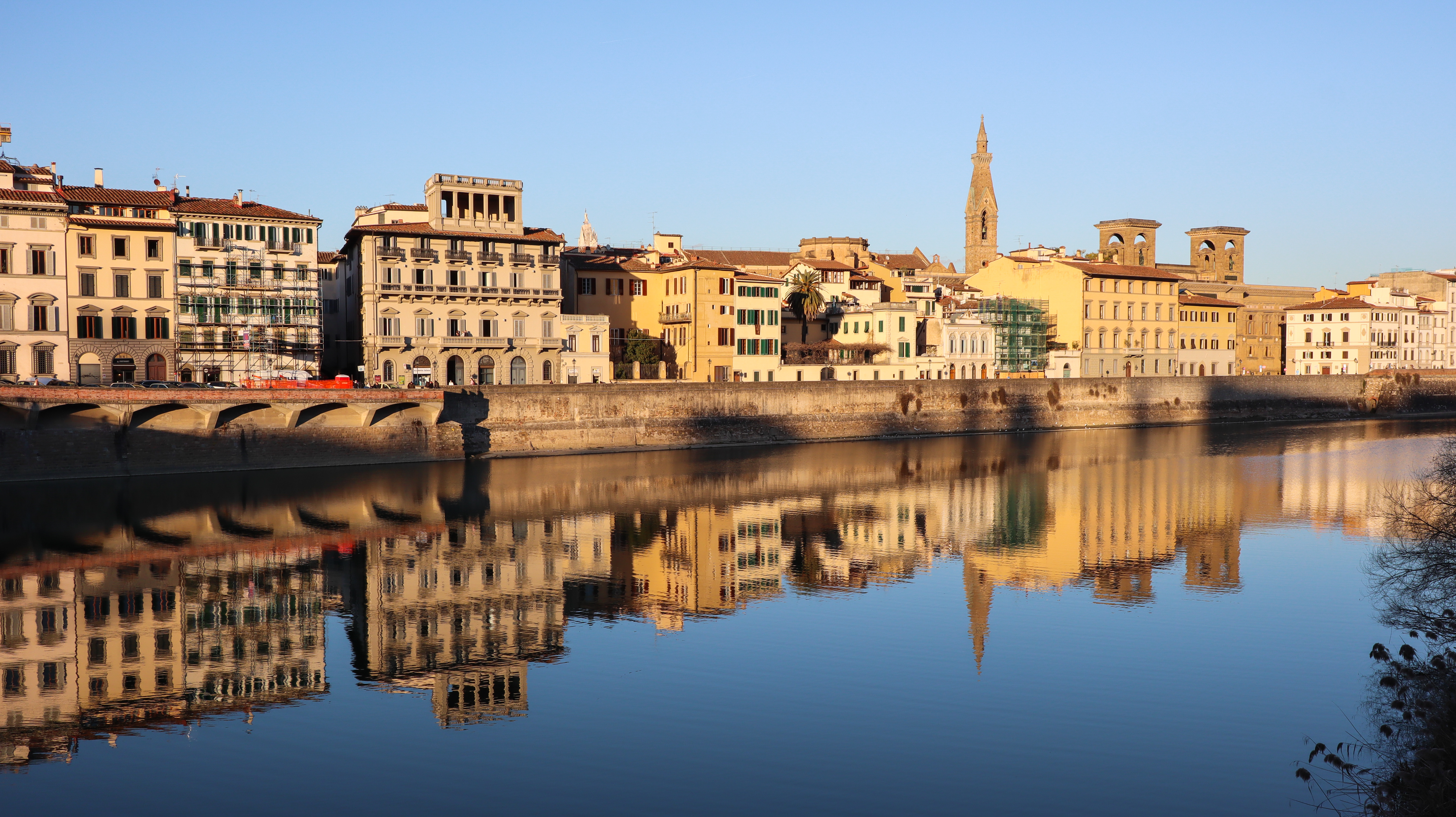 Reflets sur l'Arno