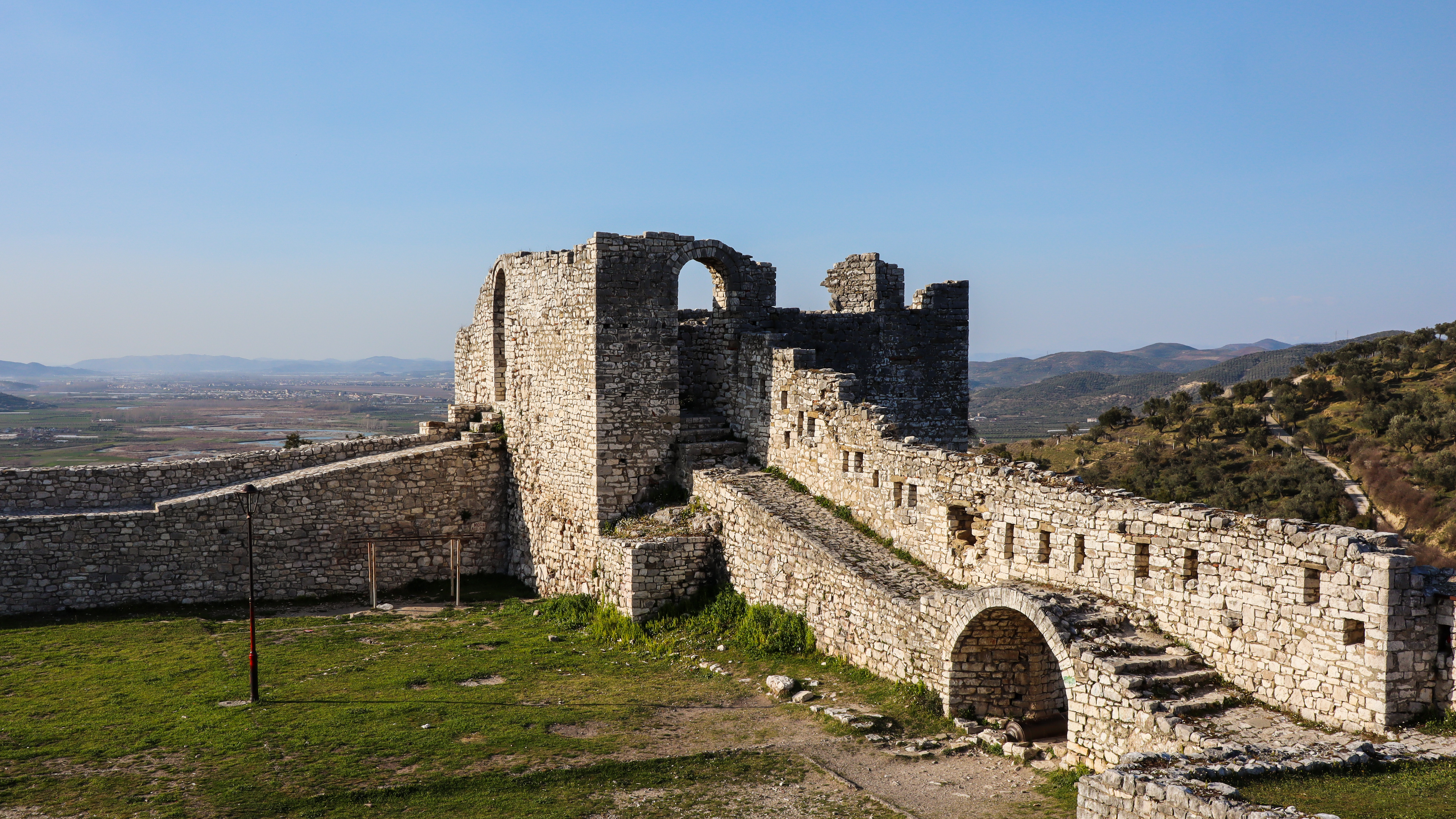 Ruines de la forteresse de Berat