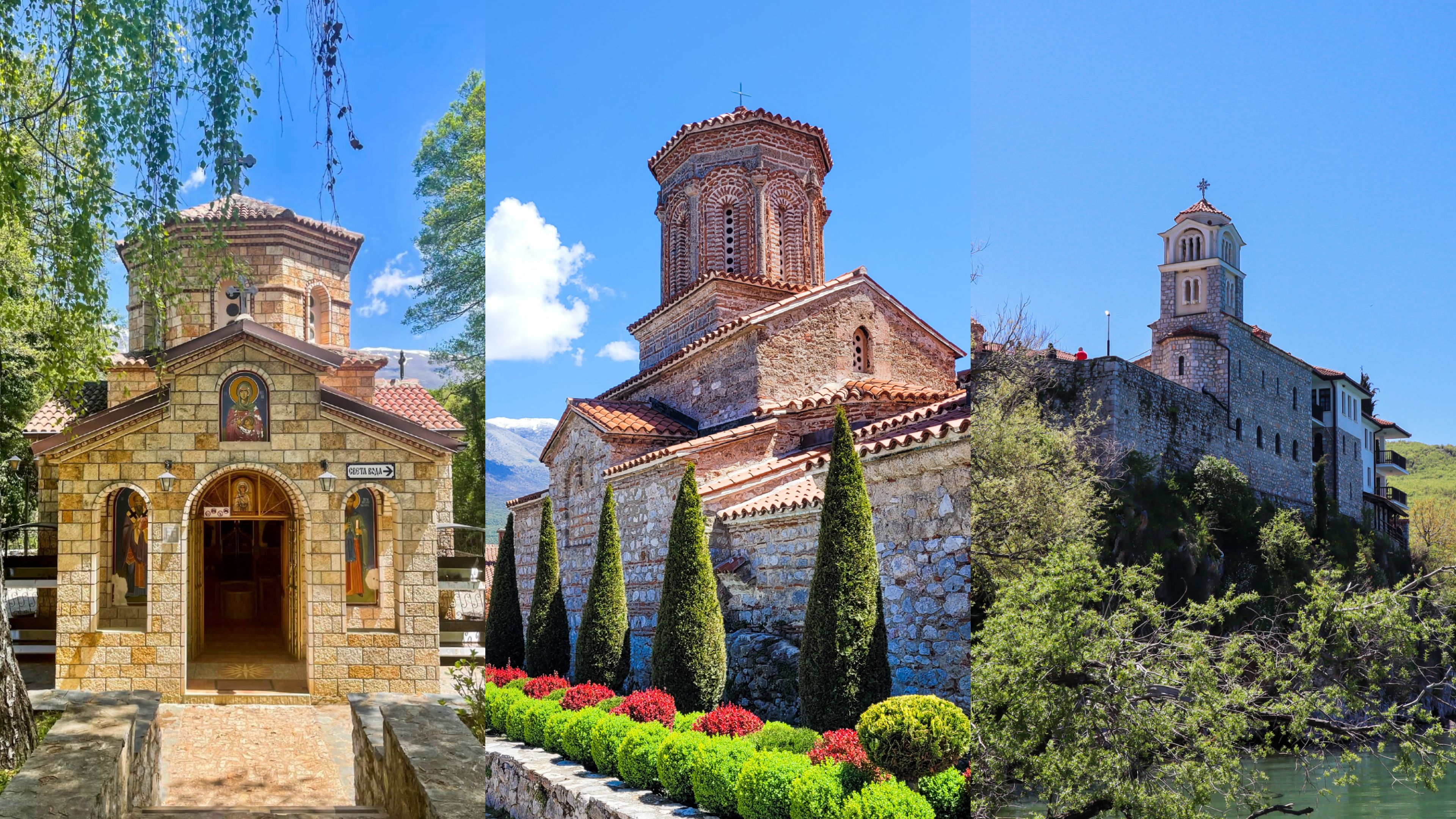 Quelques églises dans et autour du monastère