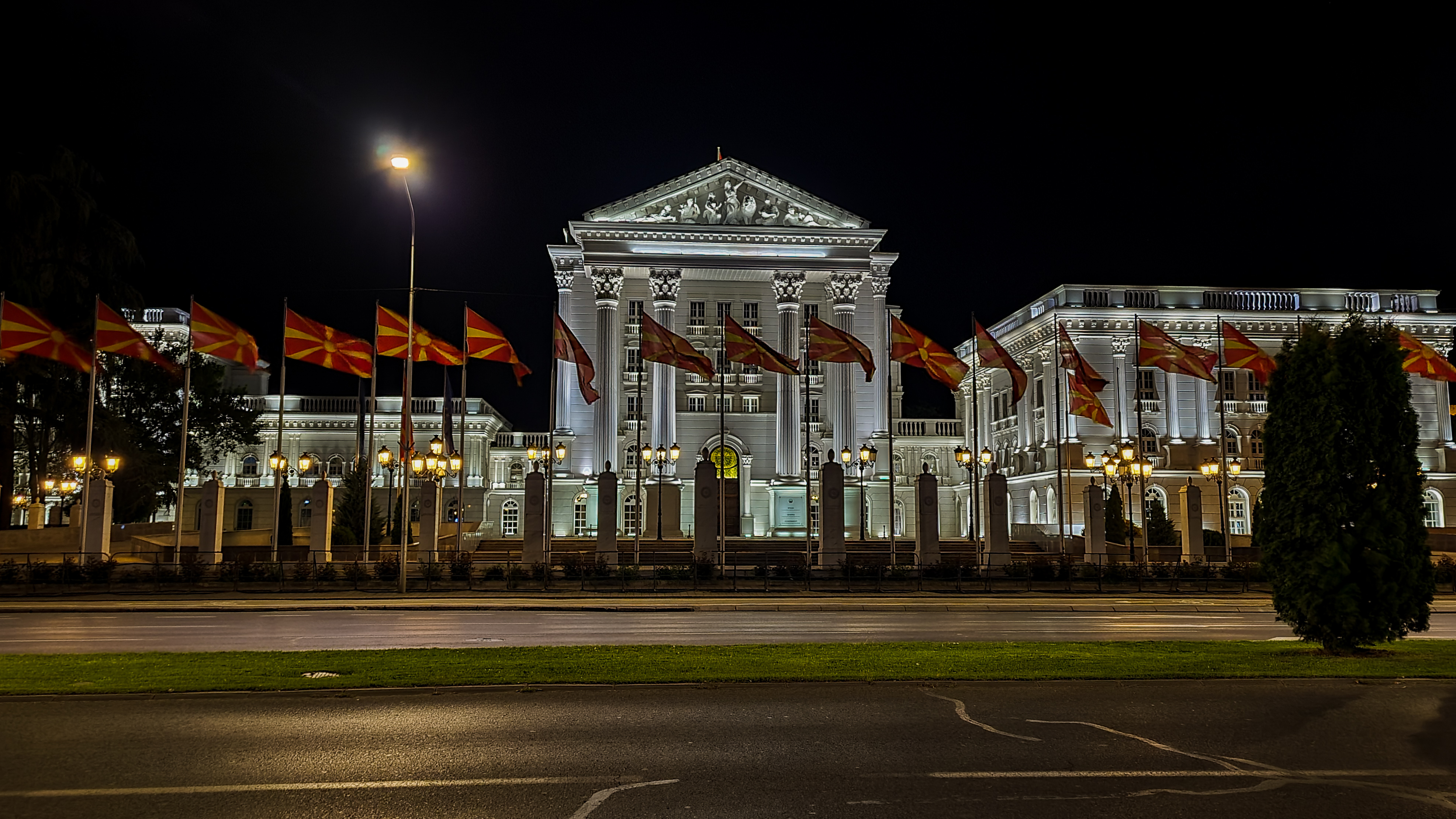 Palais du gouvernement de Macédoine du Nord