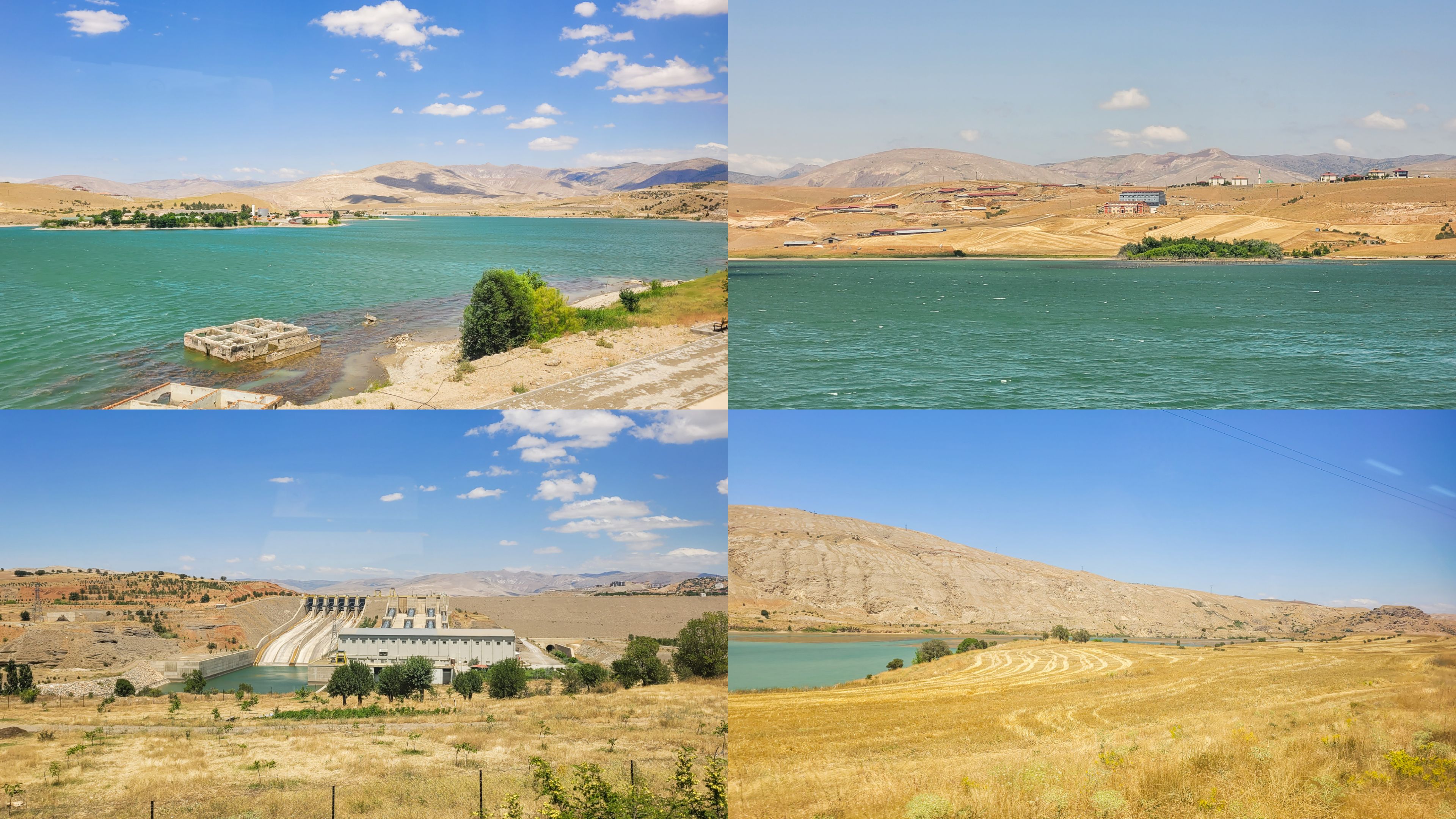 Un barrage sur l'Euphrate