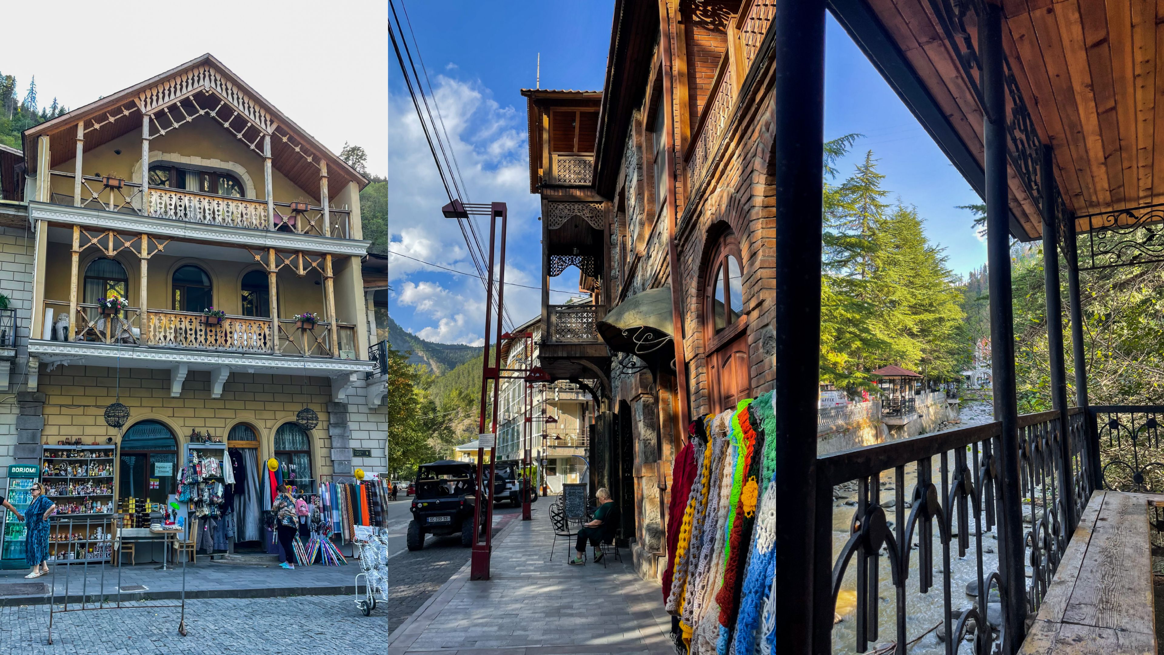 Les belles bâtisses de Borjomi