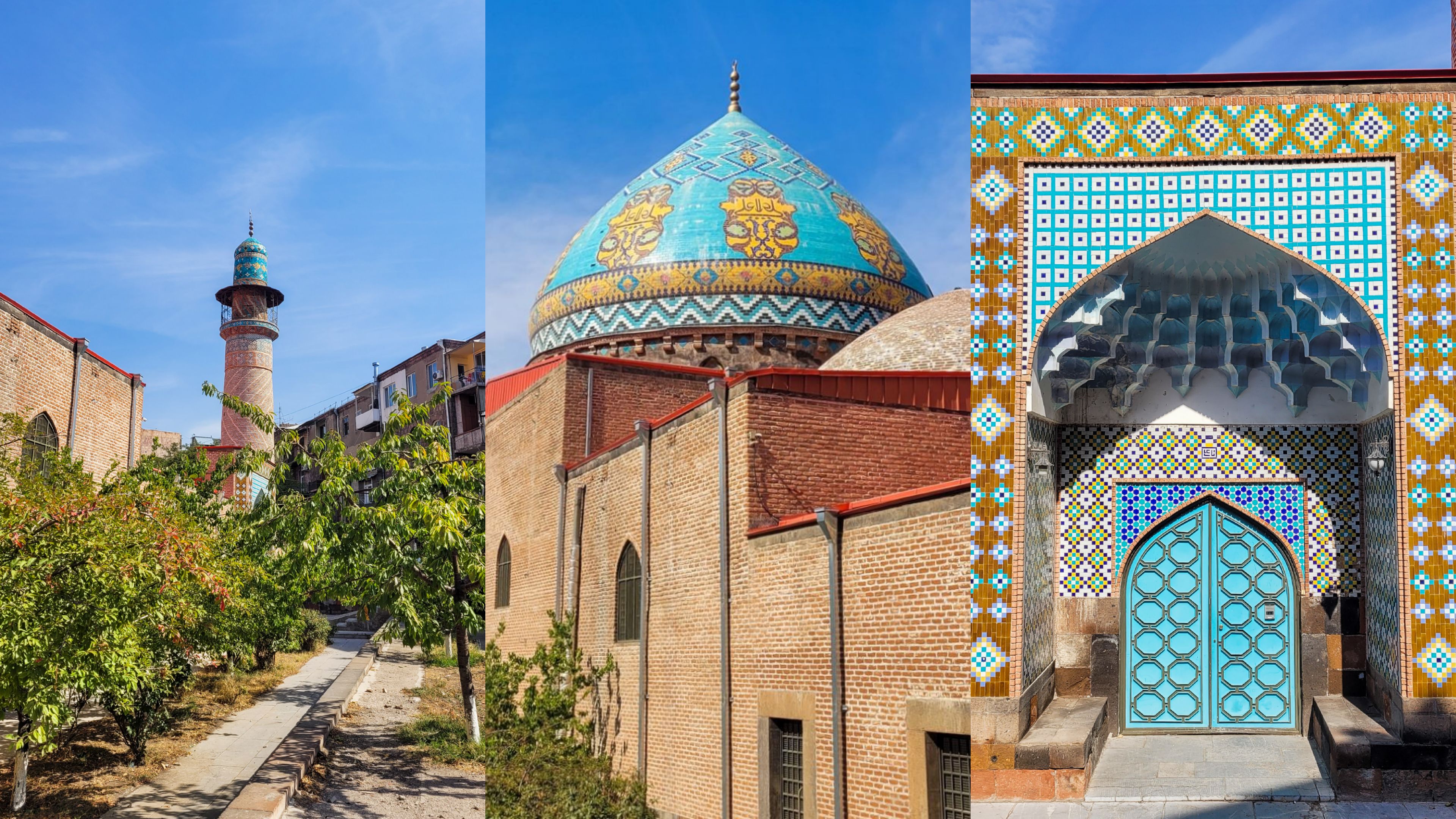 La mosquée Bleue d'Erevan sous toutes ses coutures