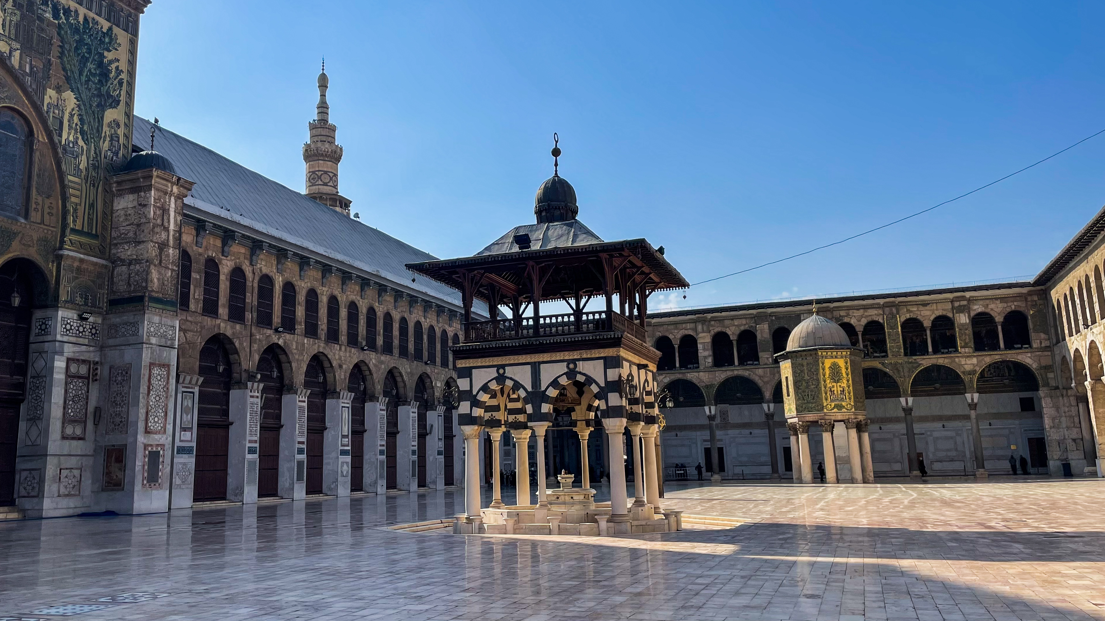 Sahn de la Grande Mosquée des Omeyyades