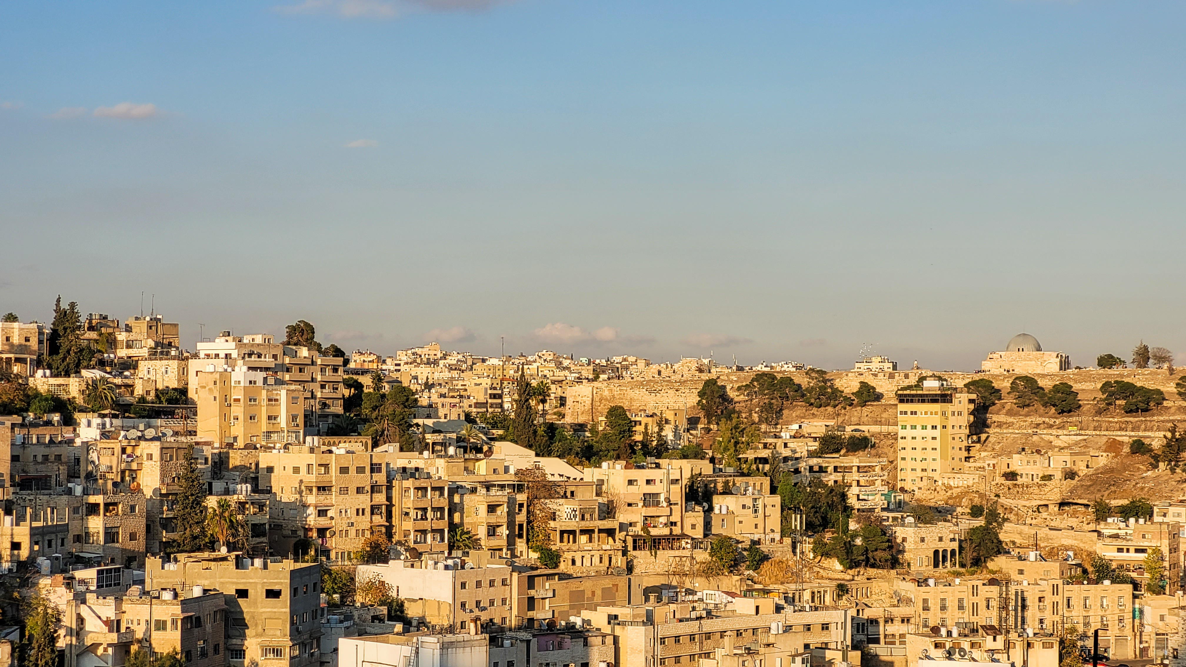 Vue des toits d'Amman